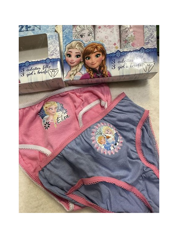 BRAGAS PACK DE 3 FROZEN DISNEY