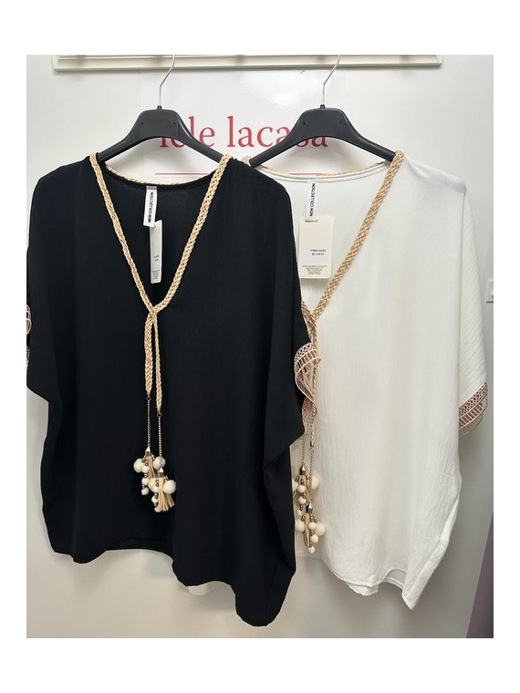 BLUSA   BORLAS