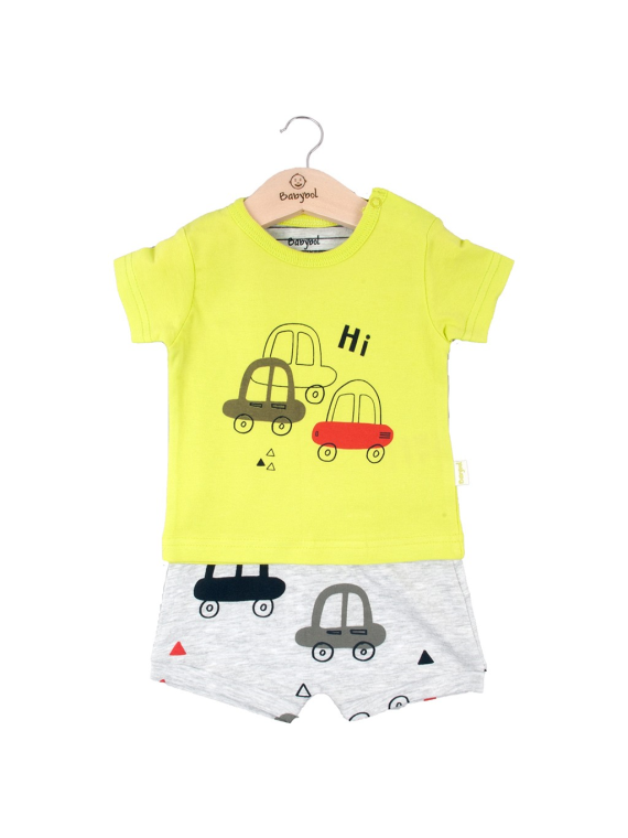 CONJUNTO NIÑO COCHES CORTO