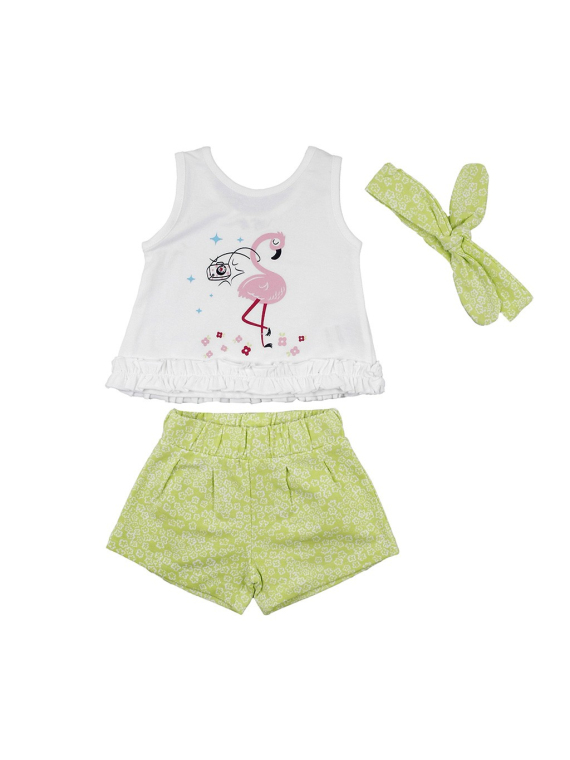 CONJUNTO NIÑA  CORTO 3 PIEZAS