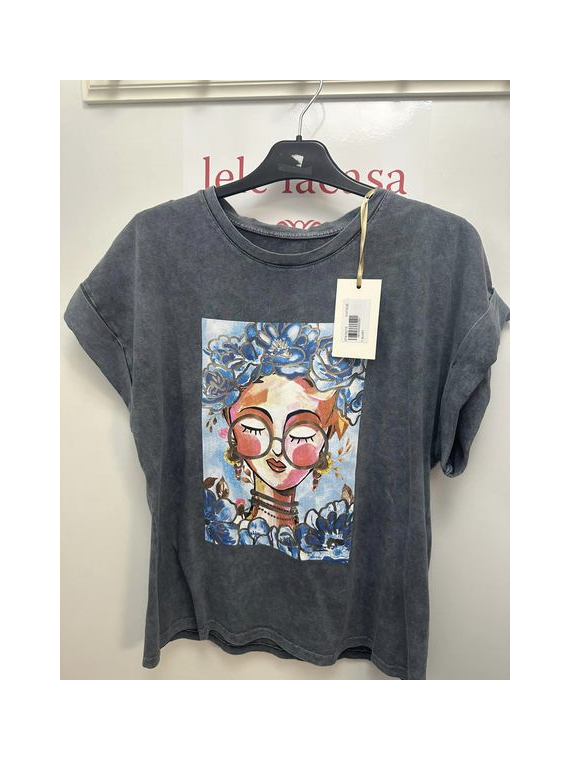 CAMISETA FRIDA GAFAS